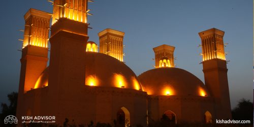 آبانبار پنج بادگیر کیش